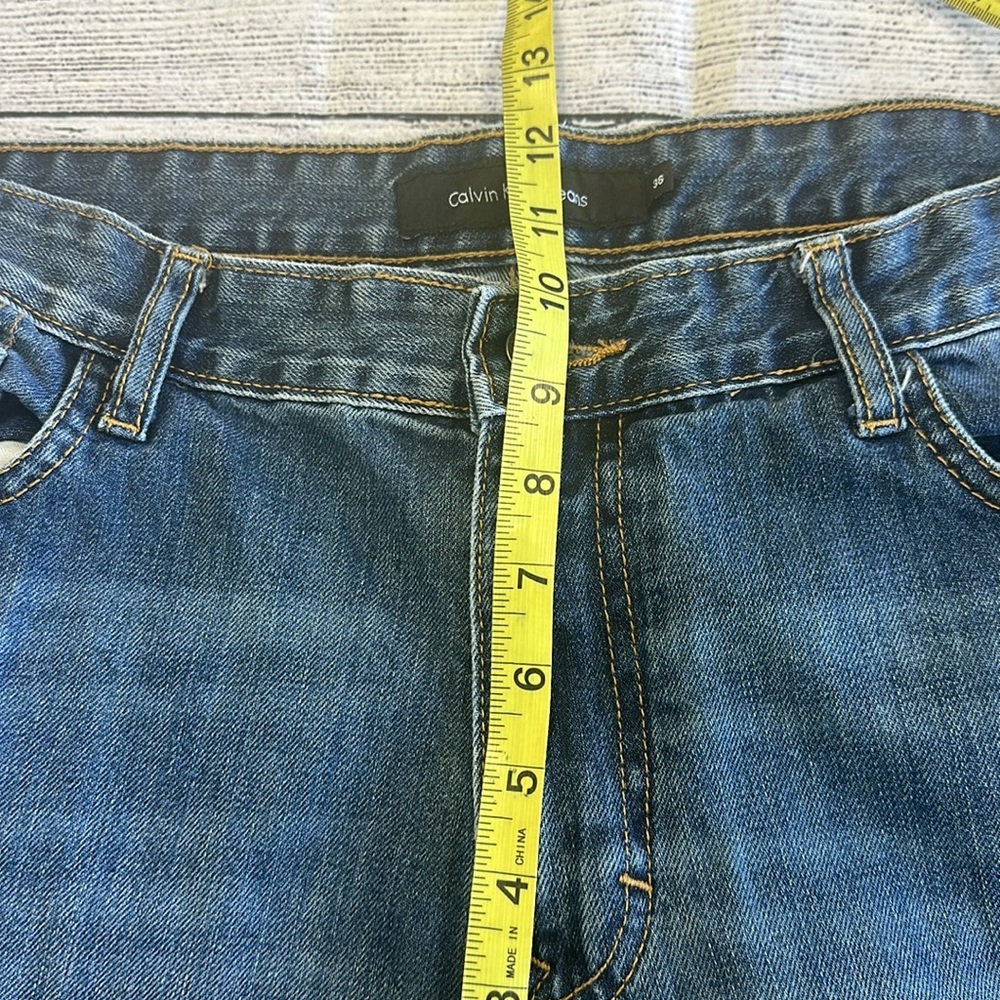 Mens CK Straight Leg Jeans • Sz 36 - Picture 7 of 9